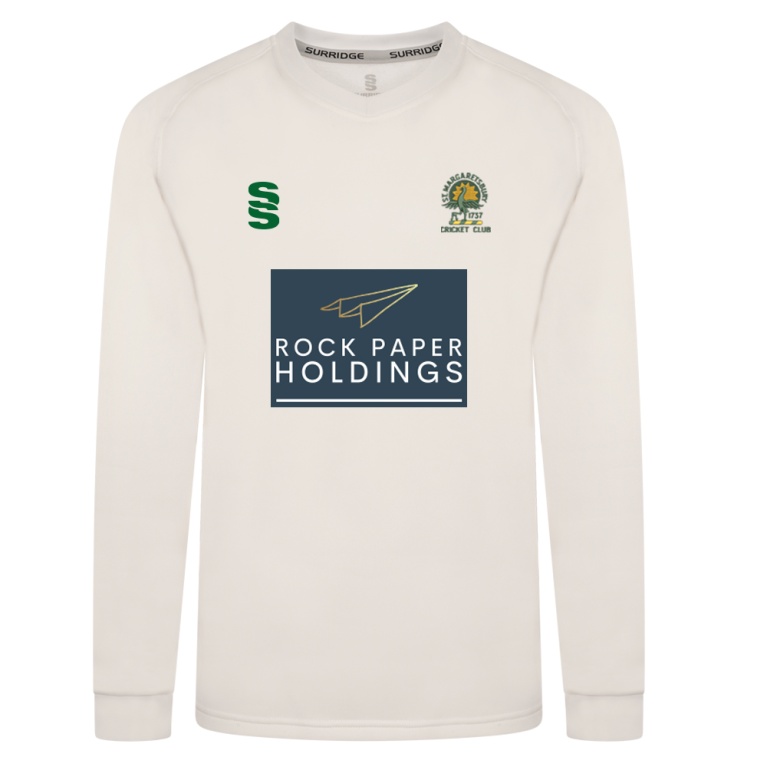 St Margaretsbury CC - Junior Blast Long Sleeve Cricket Sweater
