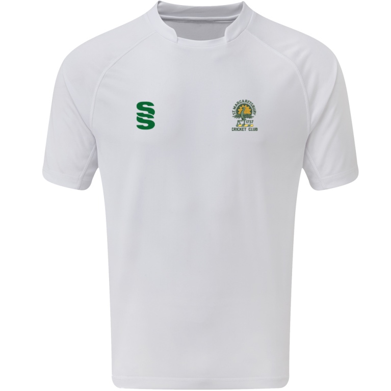 ST MARGARETSBURY CC - Dual Games Shirt : White