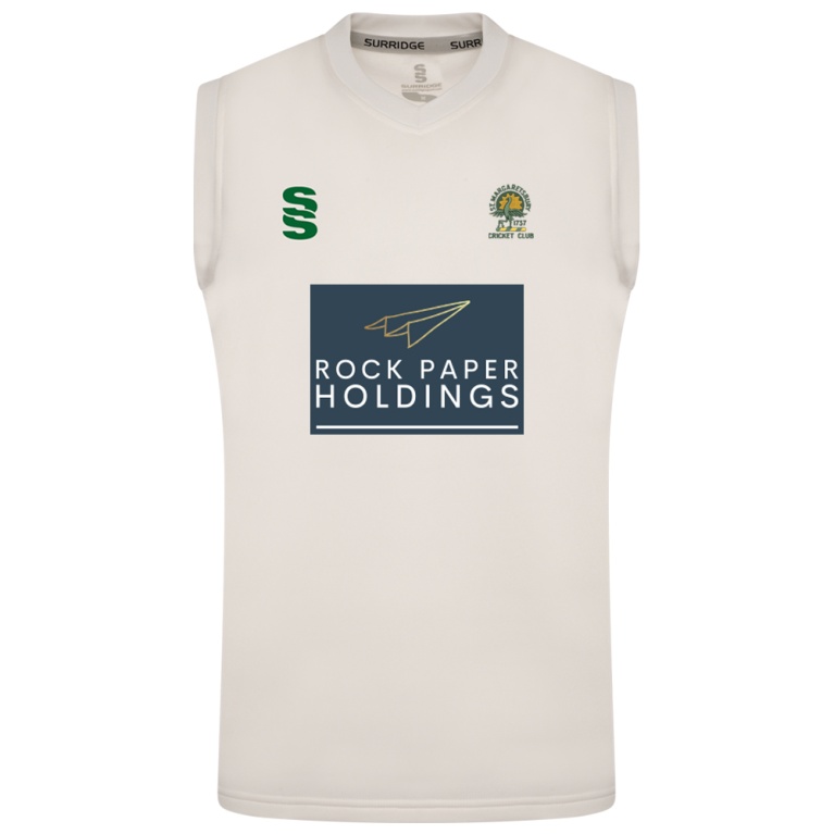 St Margaretsbury CC - Junior Blast Sleeveless Cricket Sweater